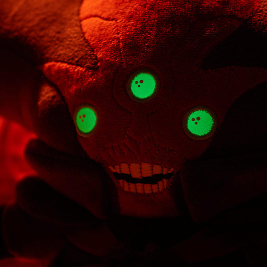 Numskull Official Destiny 2 Oryx plush, detailed sculpt for shelf display.