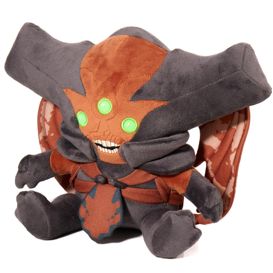 Numskull Oryx plush with glow-in-the-dark eyes, perfect for display and collection.
