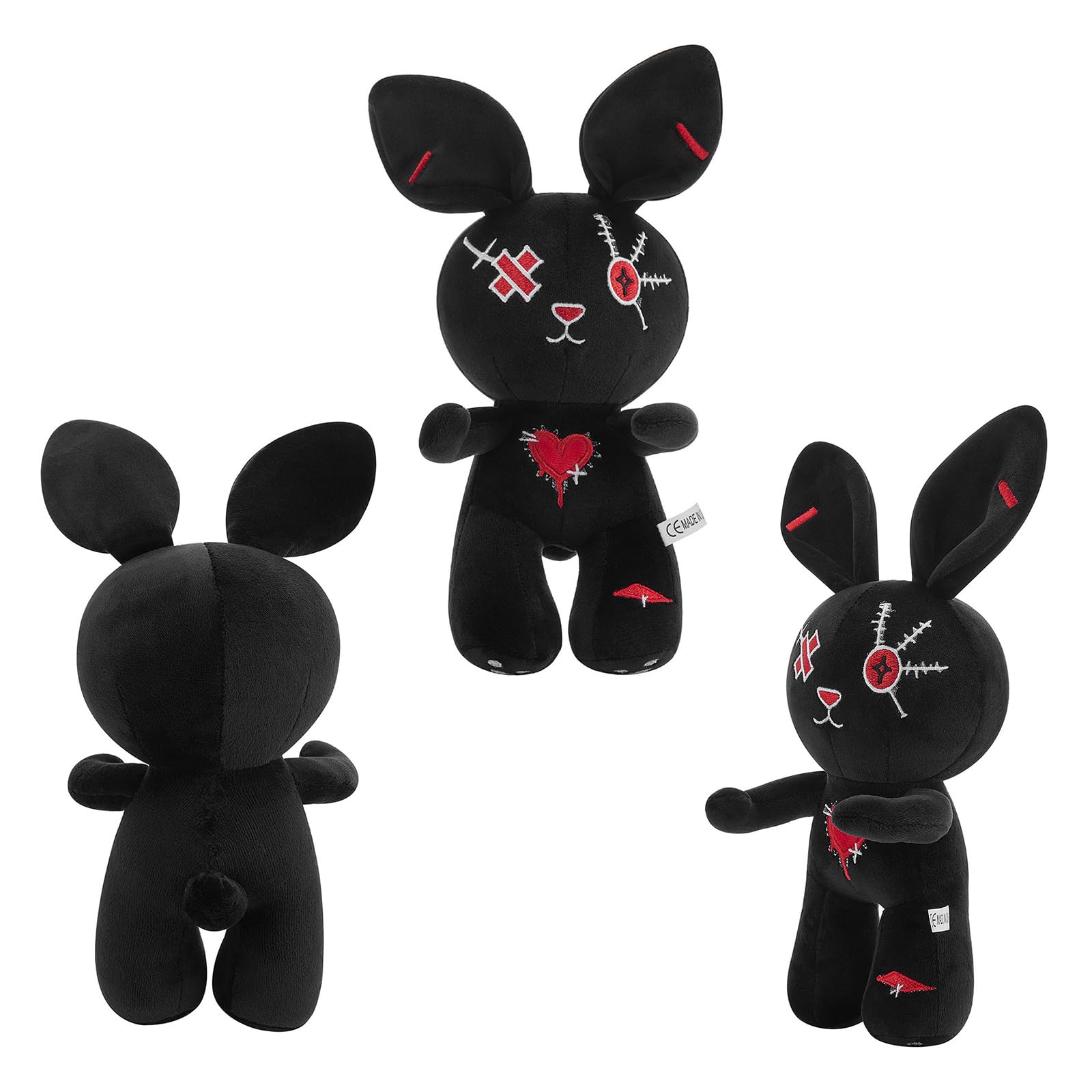 Nuokin bunny chest with love-pattern detail adds charm to decor.