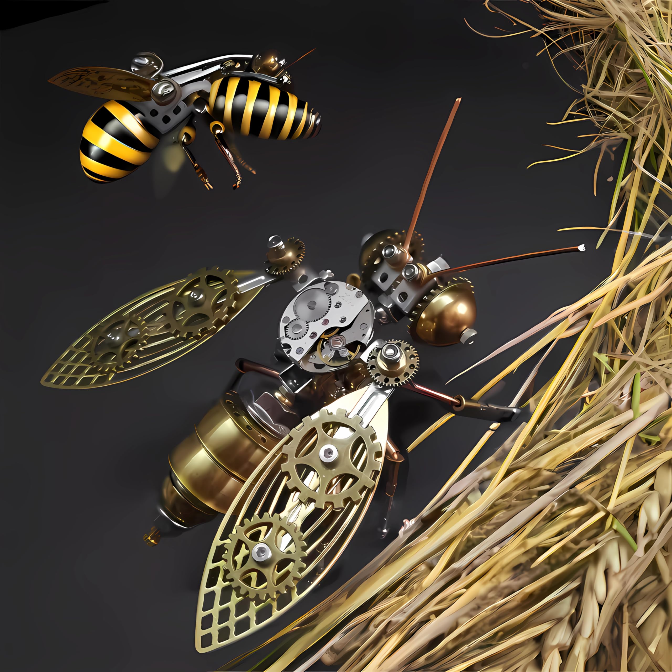 NUOSHANZS Bumblebee assembly process demonstrating step-by-step DIY engagement and problem solving.