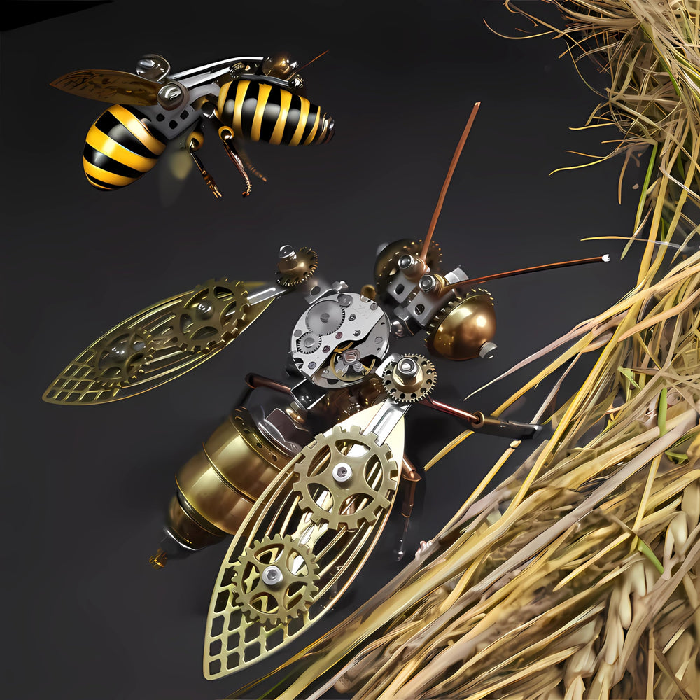 NUOSHANZS Bumblebee assembly process demonstrating step-by-step DIY engagement and problem solving.