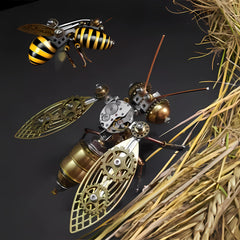 NUOSHANZS Bumblebee assembly process demonstrating step-by-step DIY engagement and problem solving.