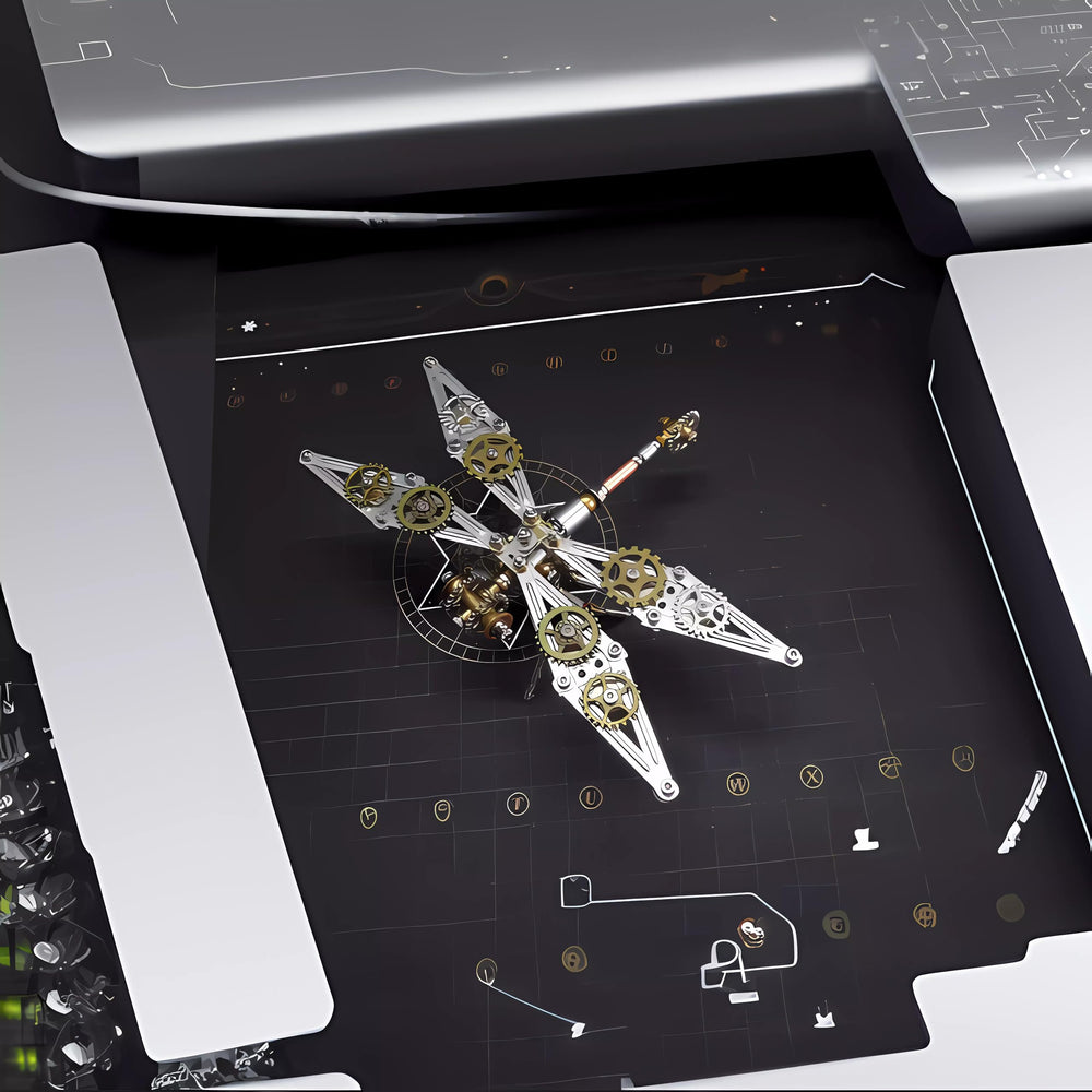 NUOSHANZS finished desk sculpture dragonfly suits home or office desks