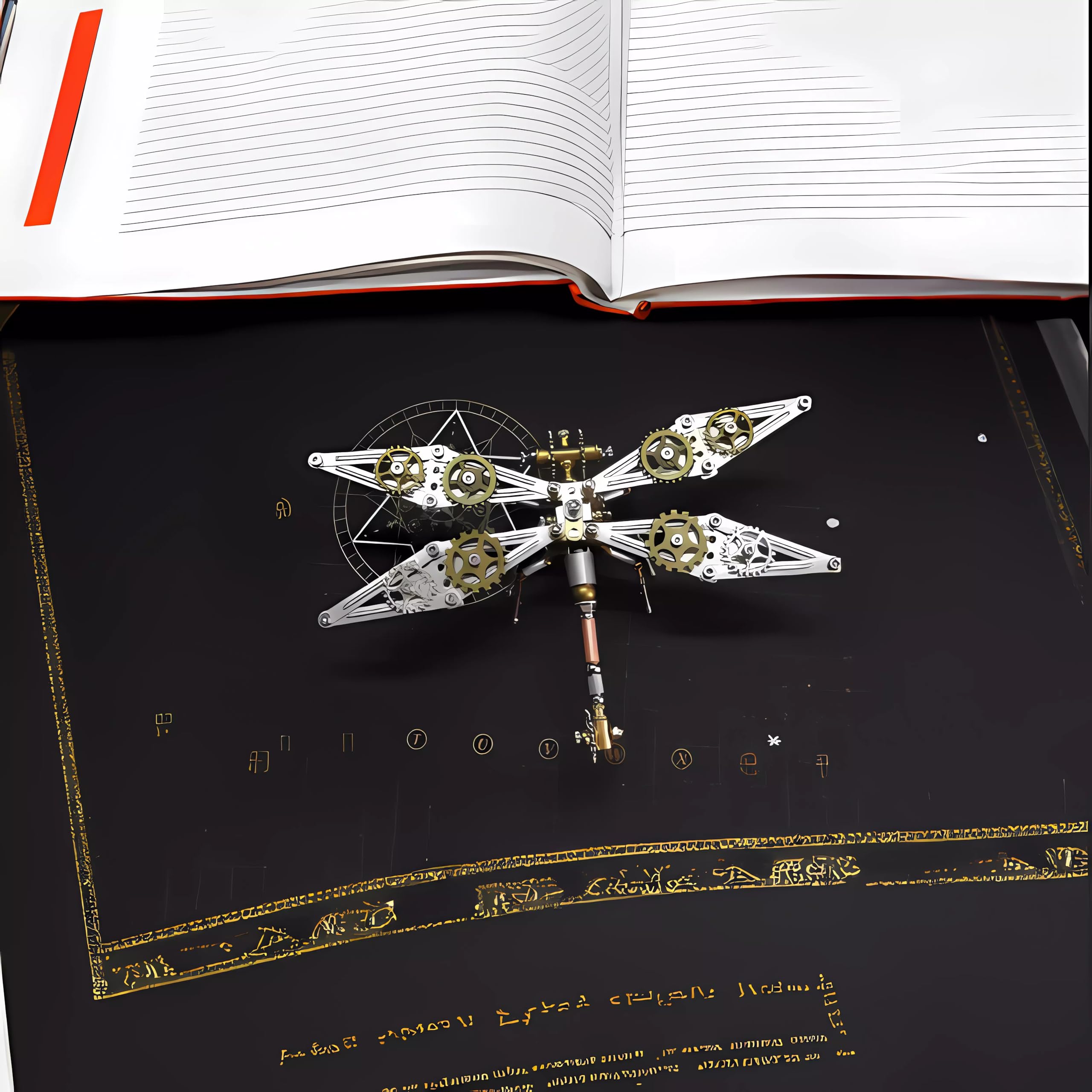NUOSHANZS included tools and instructions for a ready-to-build kit