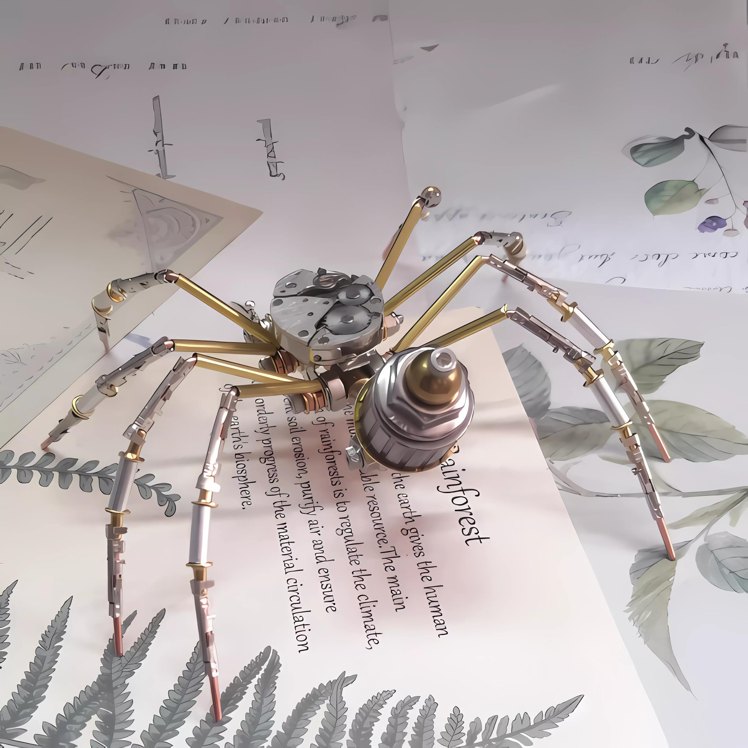 NUOSHANZS spider model instruction manual easy steps for DIY success.