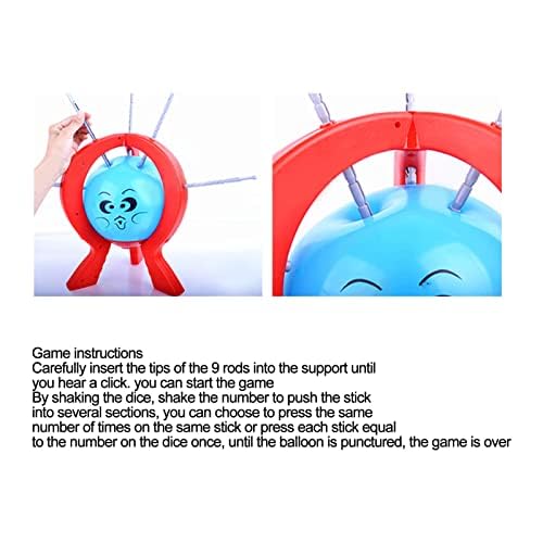 Nurnesy Balloon Game family gathering setup on a sturdy table