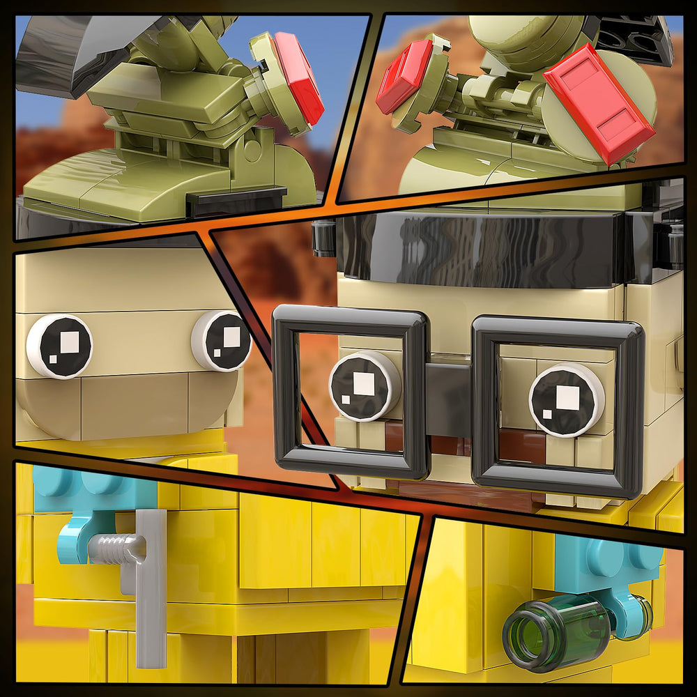 NUTAIN Break Bad RV 721-piece set showing colorful bricks and box