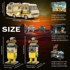 NUTAIN Break Bad RV Jesse Pinkman figure set for creative storytelling