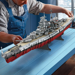 Detachable lifeboats add interactive options to the Nutcracker Bismarck