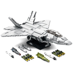 NUTCRACKER Fighter Jet assembly base for an impressive desk display
