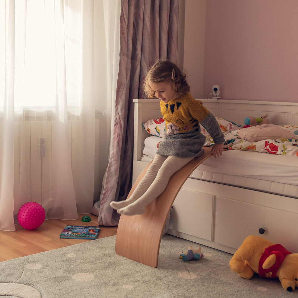 Nutty Toys wobble board gift-ready for holidays or birthdays.