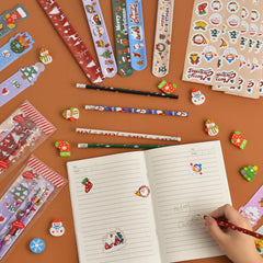 NVAZIOP Christmas stickers enhance crafts and sticker charts with festive cheer