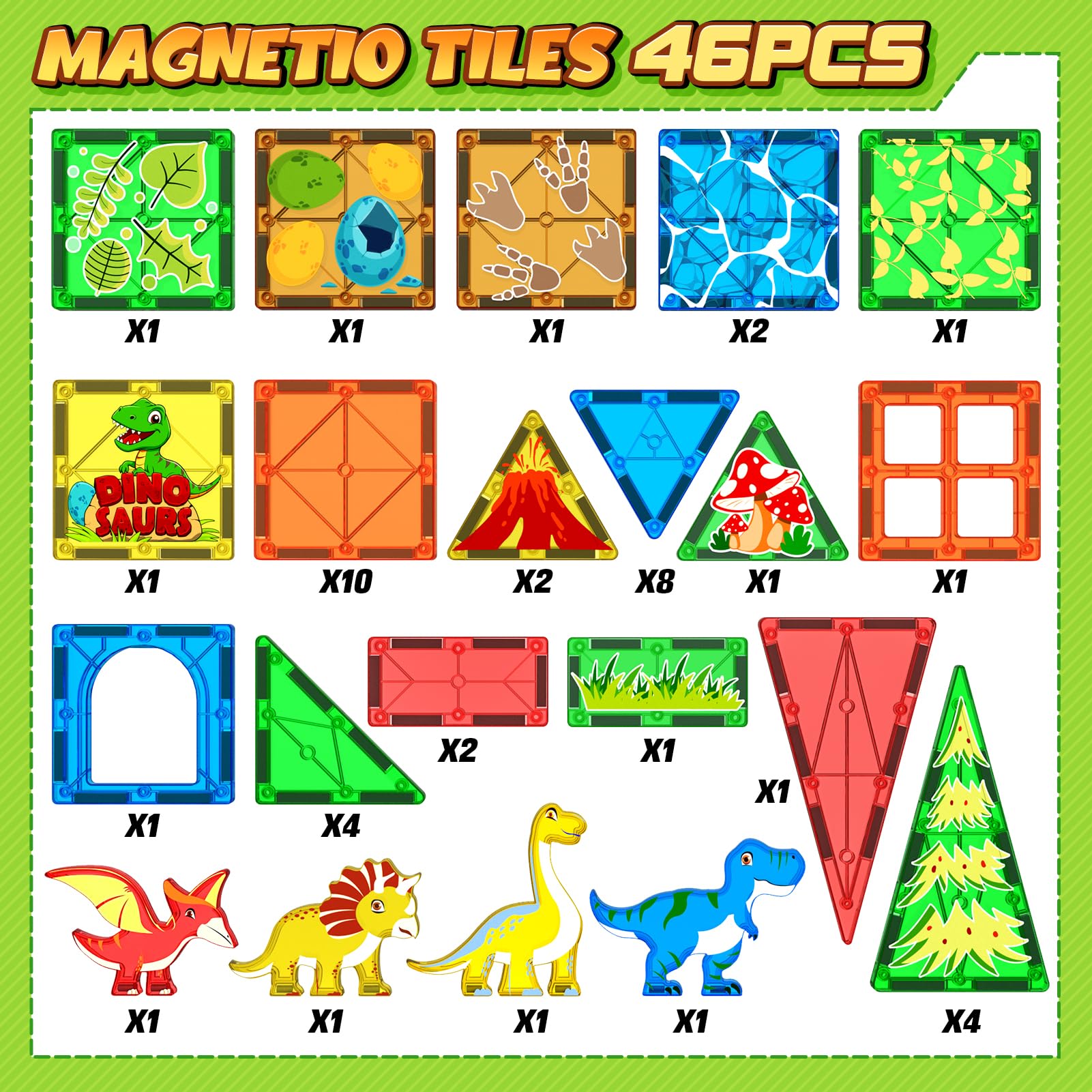 NVHH gift-dino-toy-set great for birthdays or holidays and group activities.