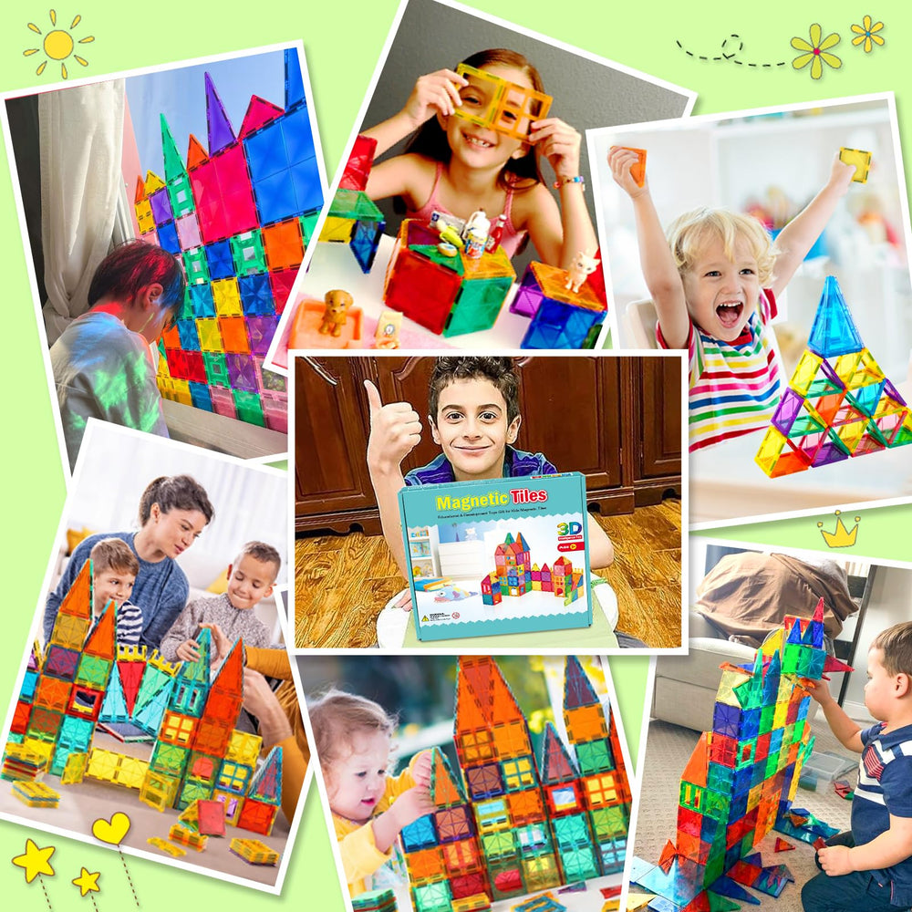 NVHH magnetic tiles foster STEM learning like early geometry and color recognition