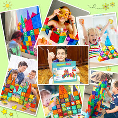 NVHH magnetic tiles foster STEM learning like early geometry and color recognition