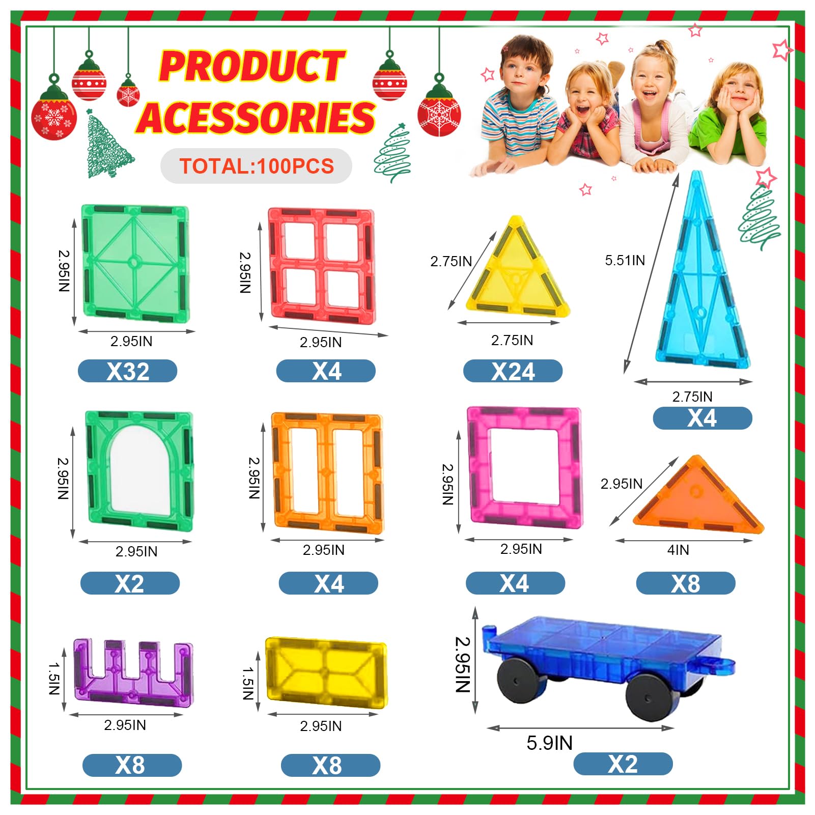 NVHH magnetic tiles store easily to keep play areas organized