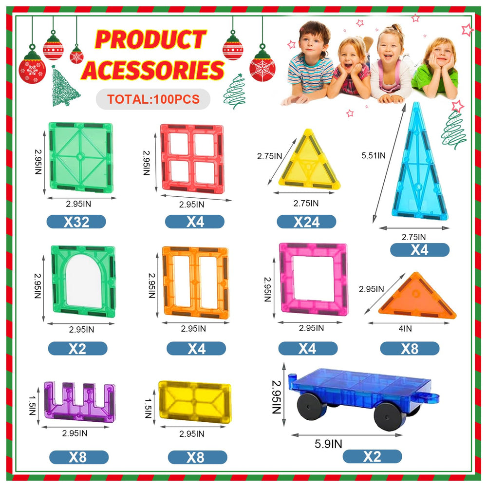 NVHH magnetic tiles store easily to keep play areas organized