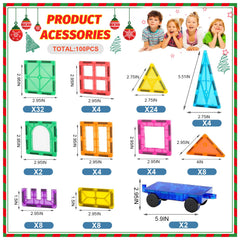 NVHH magnetic tiles store easily to keep play areas organized