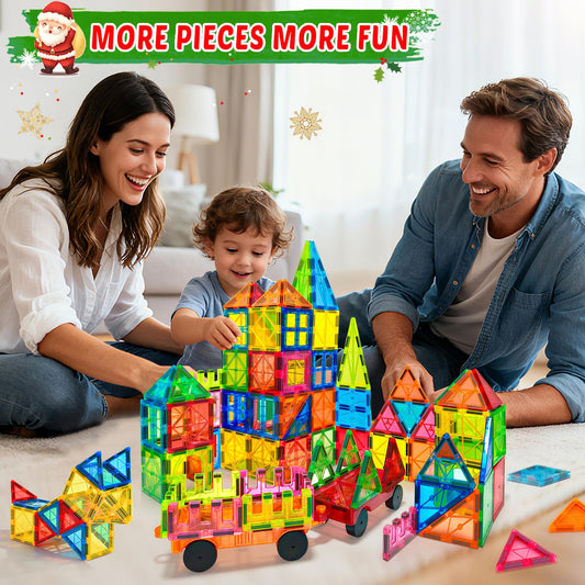 NVHH magnetic tiles with translucent colors enhance visual play and learning