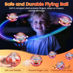 NWLAEWR boomerang-globe in flight showing returning motion for solo or group play