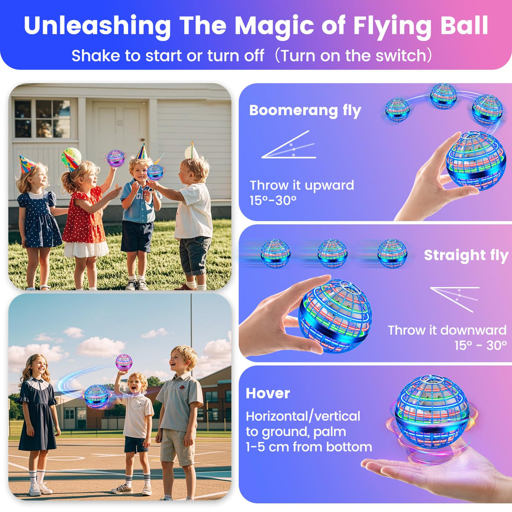 NWLAEWR Boomerang globe returns with 360-degree spins for tricks