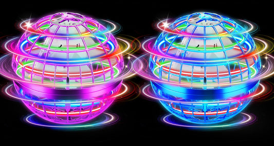 NWLAEWR Flying Orb Ball under hand-control for interactive play