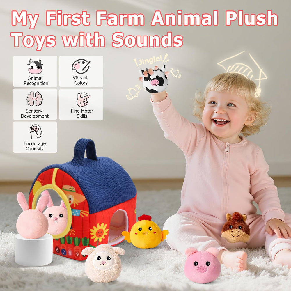 NXLPJH Animal textures inside barn spark curiosity and better grasping.