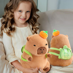 NXNYNZ capybara plush cuddling moment for kids and adults