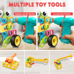 NXONE STEM set encourages teamwork as kids build together.