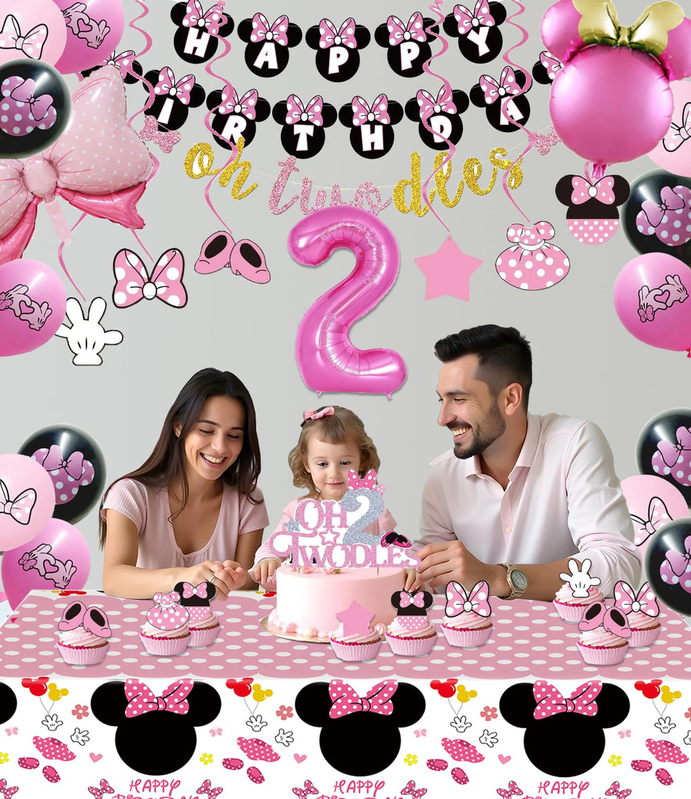 Nyhpar oh-twodles-banner: adds themed sparkle to cake table and photos.