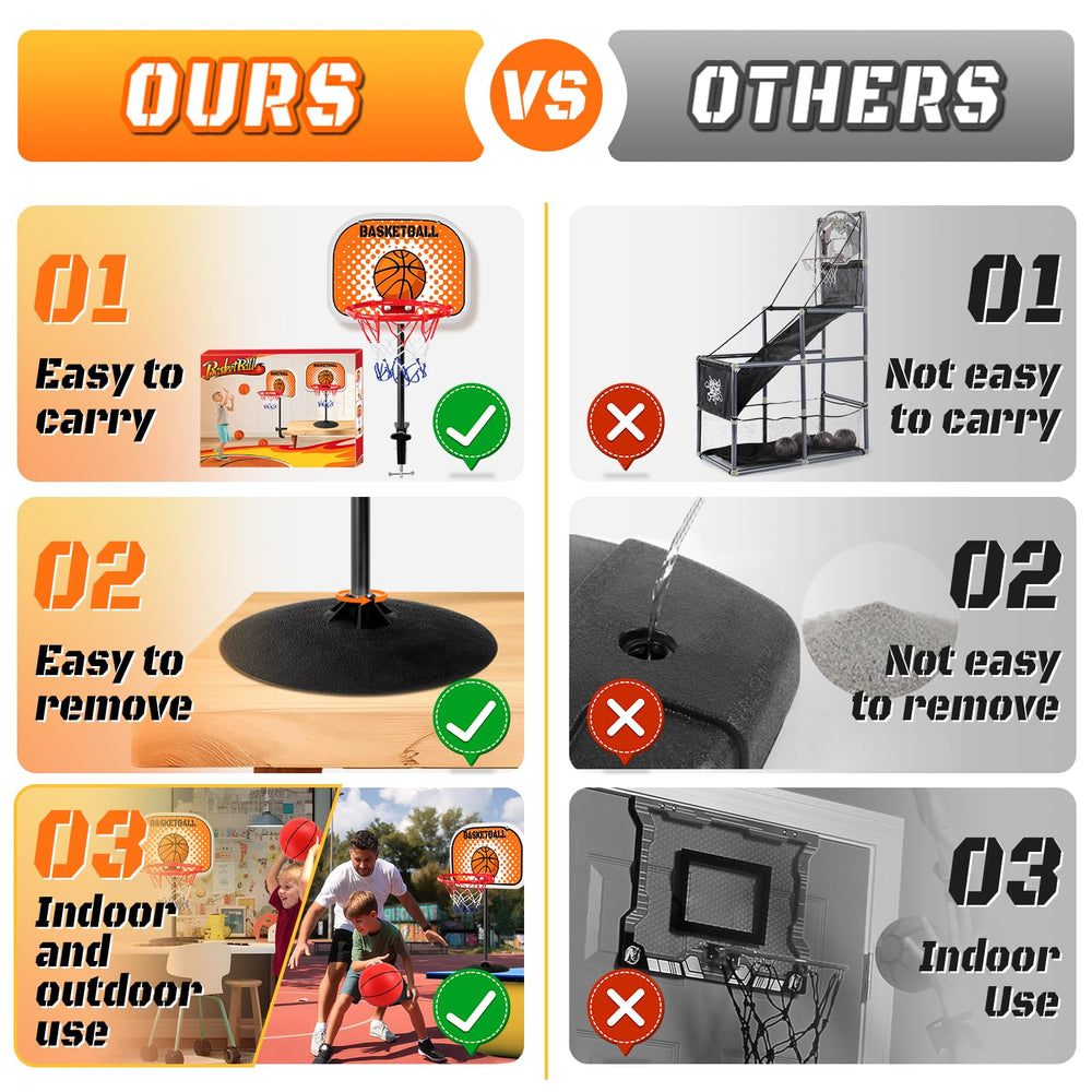 NZQXJXZ sturdy shatter-resistant hoop designed for active kids