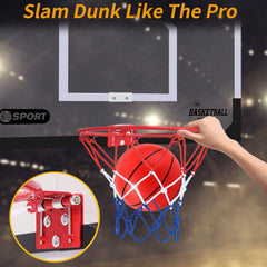 NZQXJXZ Upgrade Basketball Hoop breakaway rim for safe, flexible shots during play