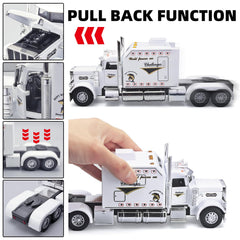 OANMYJJO tow-ready truck toy makes a thoughtful gift for kids 4-7.