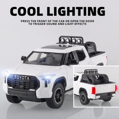 OANMYJJO Tundra front view with activated lights enhances immersion.