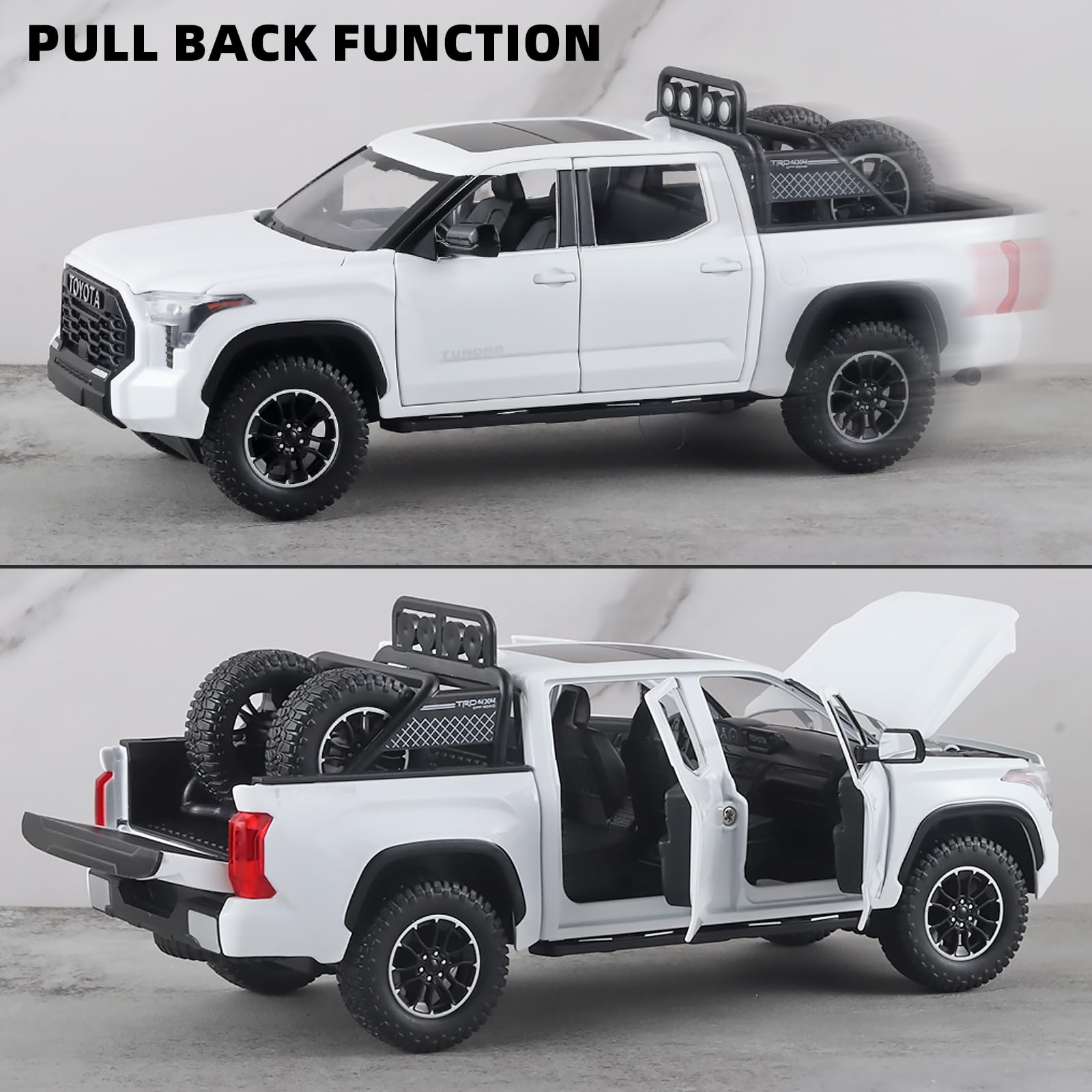 OANMYJJO White Tundra packaging ready for shelf or desk.
