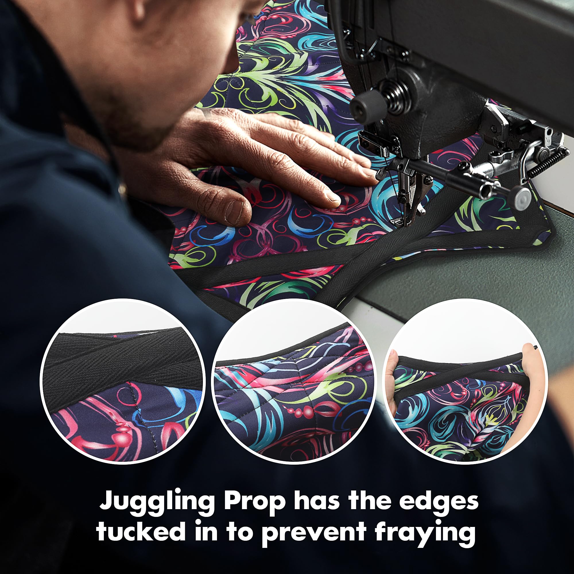 Oazoxcx Flow Star paisley pattern indoor use for daily play.