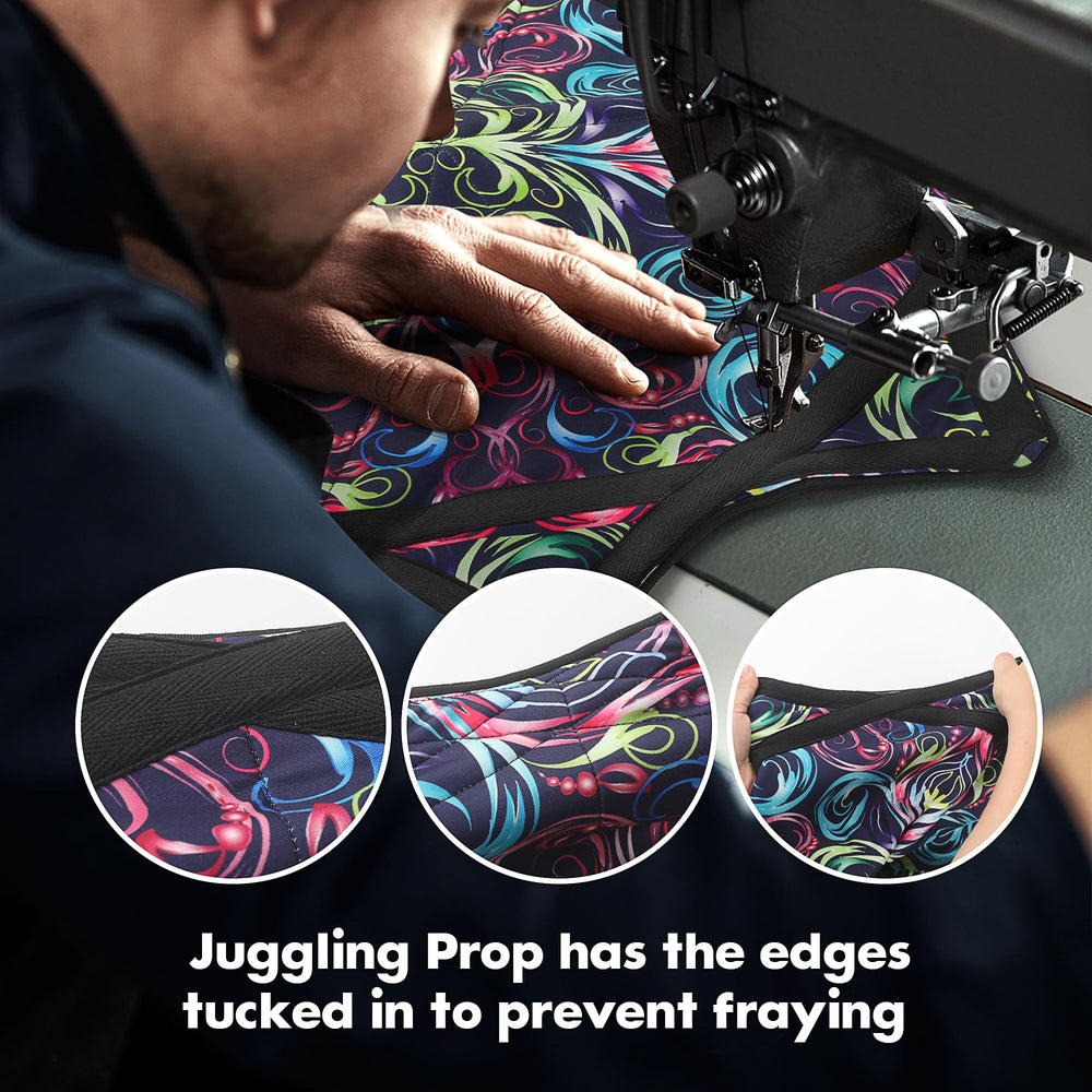 Oazoxcx Flow Star paisley pattern indoor use for daily play.