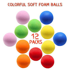Lightweight, safe indoor toy foam balls protecting walls during play.
