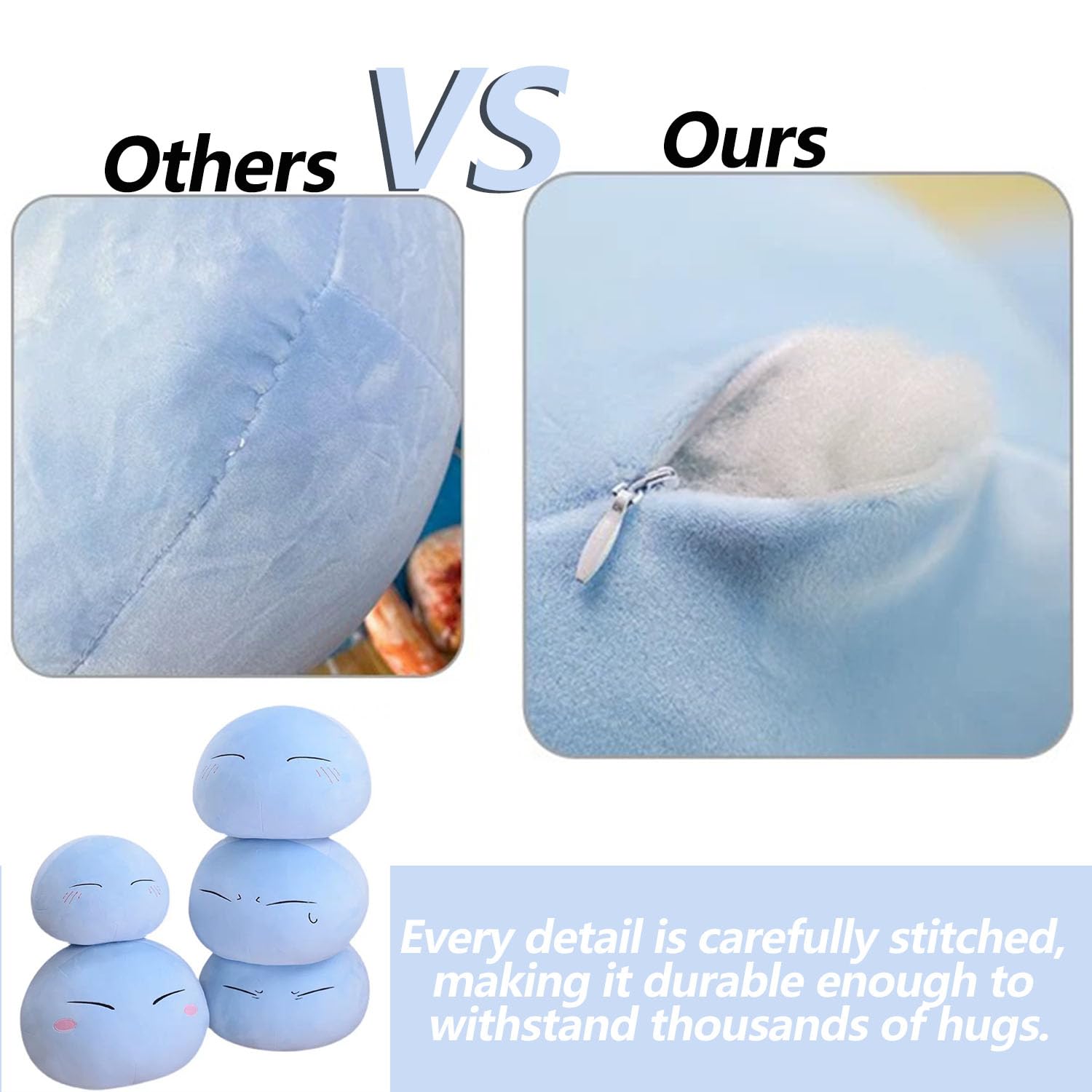 Obanai slime plush used as office nap pillow for focus breaks