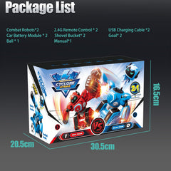OBEST battery-operated, durable robot pack for lasting play sessions.