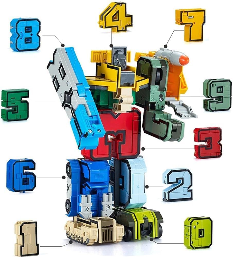 OBEST transformable-models include robot, car, and plane for imaginative play