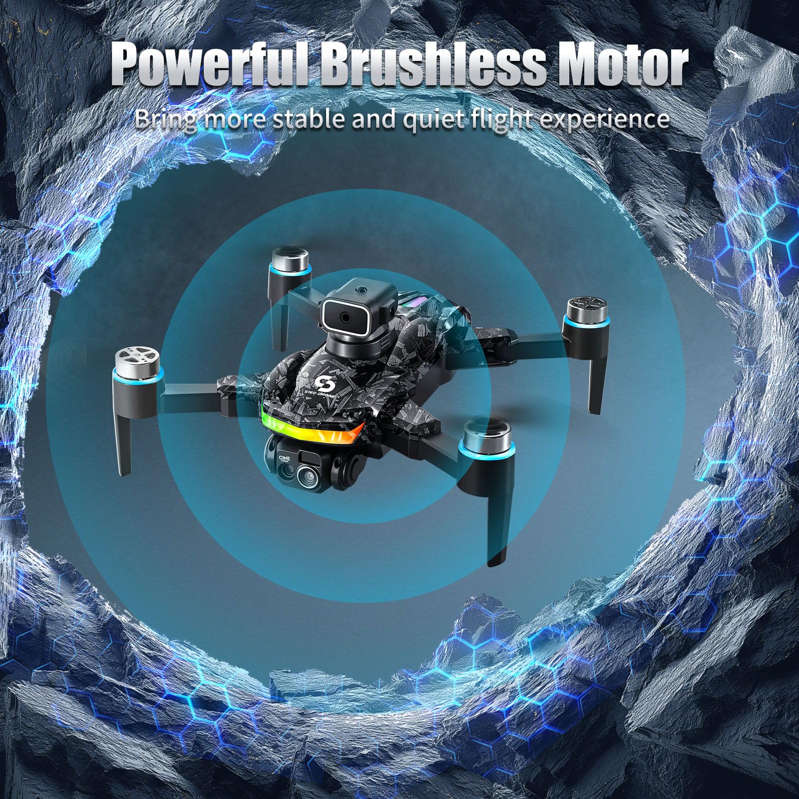 OBEST dual-battery setup enabling extended flight time and quick swaps