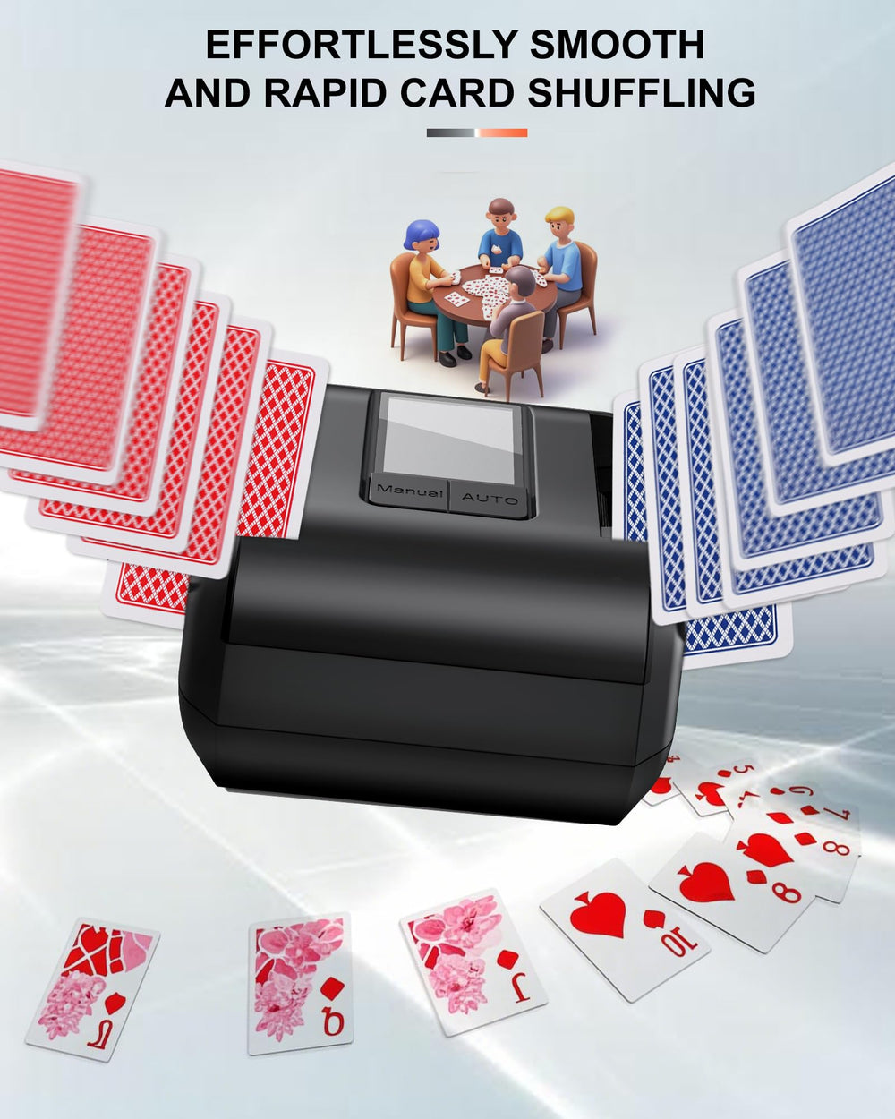 Manual shuffle mode offers controlled gameplay with OBLITZON.