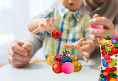 OBTANIM giftable bouncy balls for bags, boxes, and classroom rewards