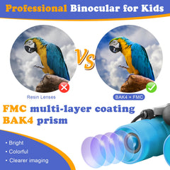 OBUBY 8x21 binoculars deliver crystal clear view with vivid colors