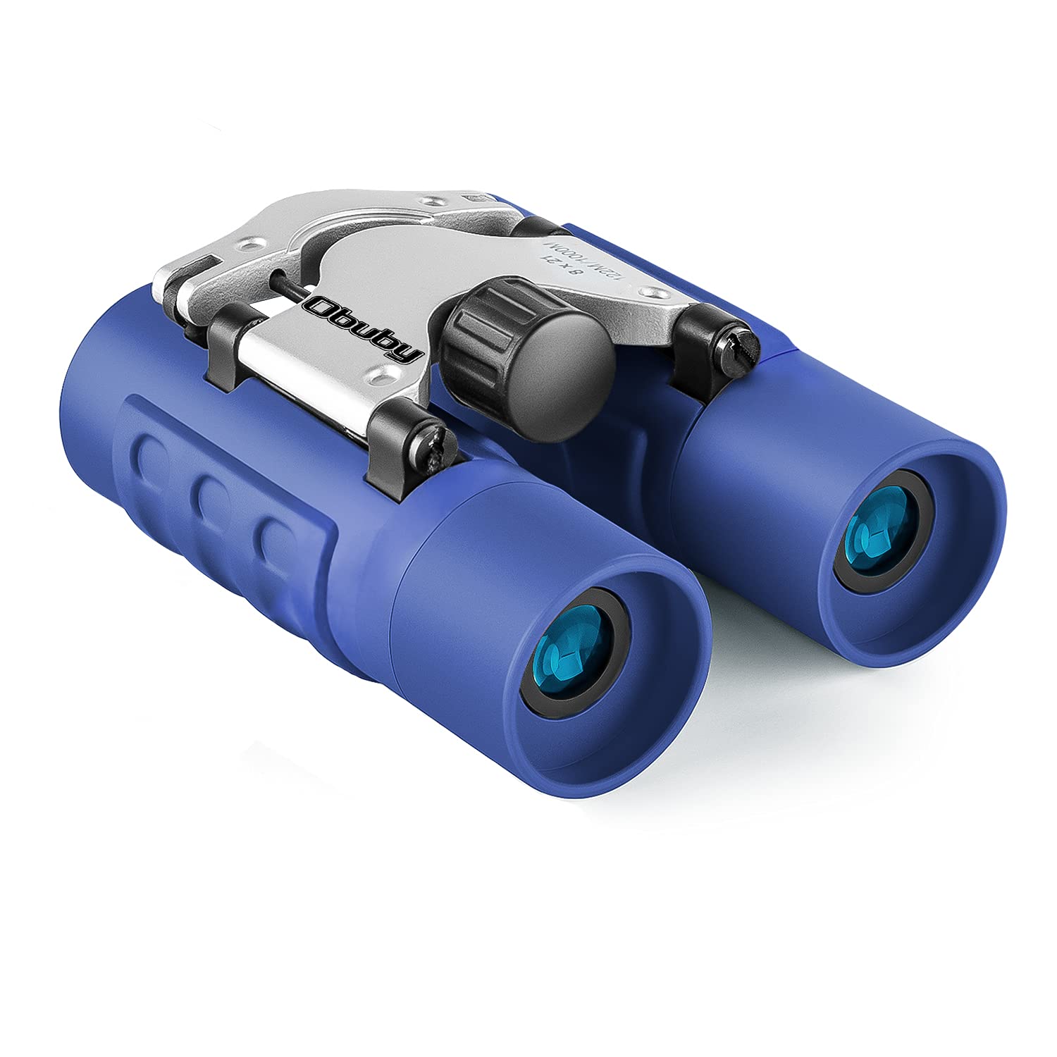 OBUBY binoculars 8x21 front view with kid-friendly design for easy handling.