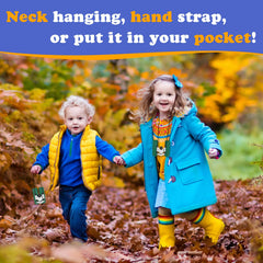 OBUBY bird-watching binoculars for kids during travel and hikes.