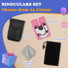 Obuby Real Binoculars for Kids in pink invite curious minds to explore outdoors.