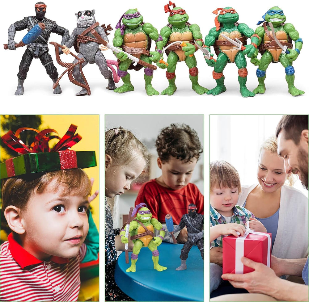 OBXAVV turtles with detailed texture and sculpt for display
