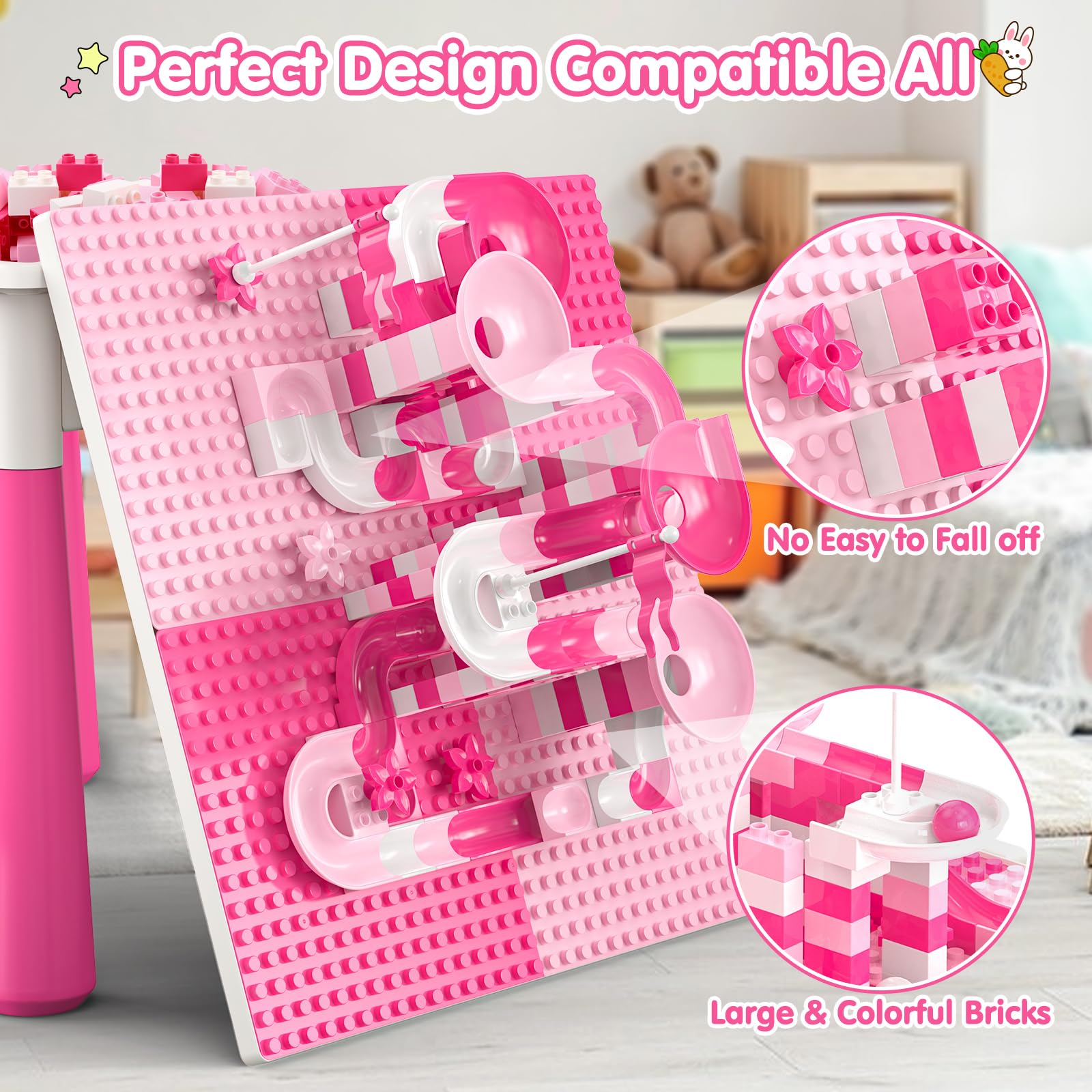 OCATO deep storage bins keep toys organized after play
